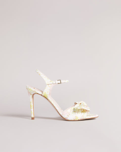 <P>Hy Magnolia Bow 90Mm Heeled Sandal</P>